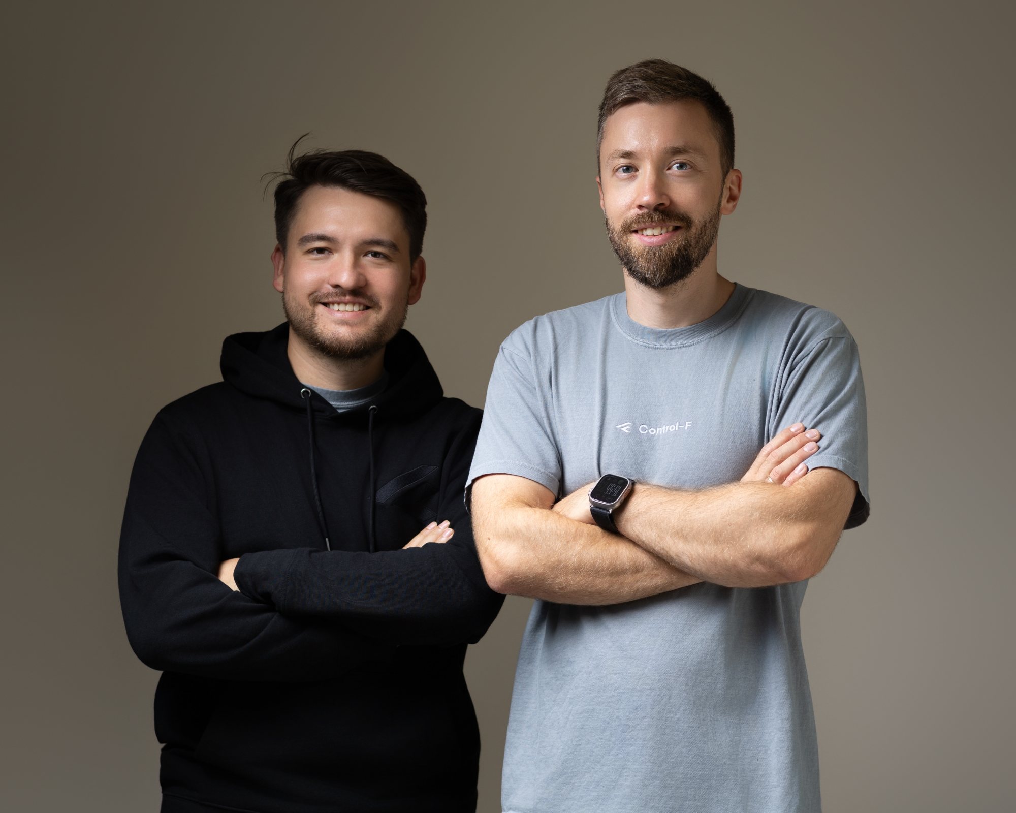 Daniel Tremer und Simon Deussen, die Geschäftsführung von Control-F